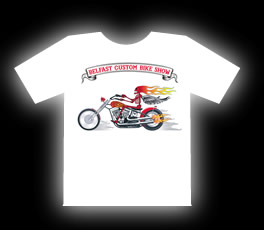 Belfast Custom Bike Show T-Shirt